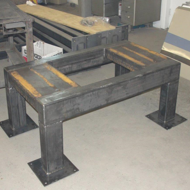 custom metal table